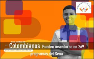 Colombianos Pueden Inscribirse En 269 Programas Del Sena